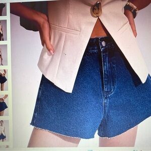 Commense Dark Blue Jean Shorts